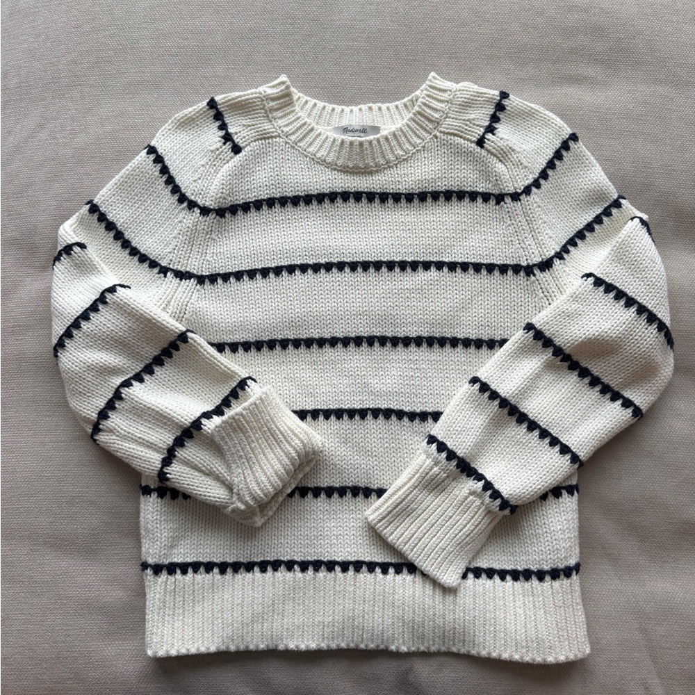 Madewell Cream Knit Sweater